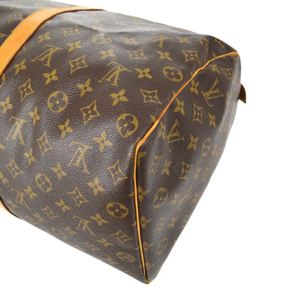 LOUIS VUITTON KEEPALL 50 TRAVEL HAND BAG MONOGRAM - Picture 10 of 14